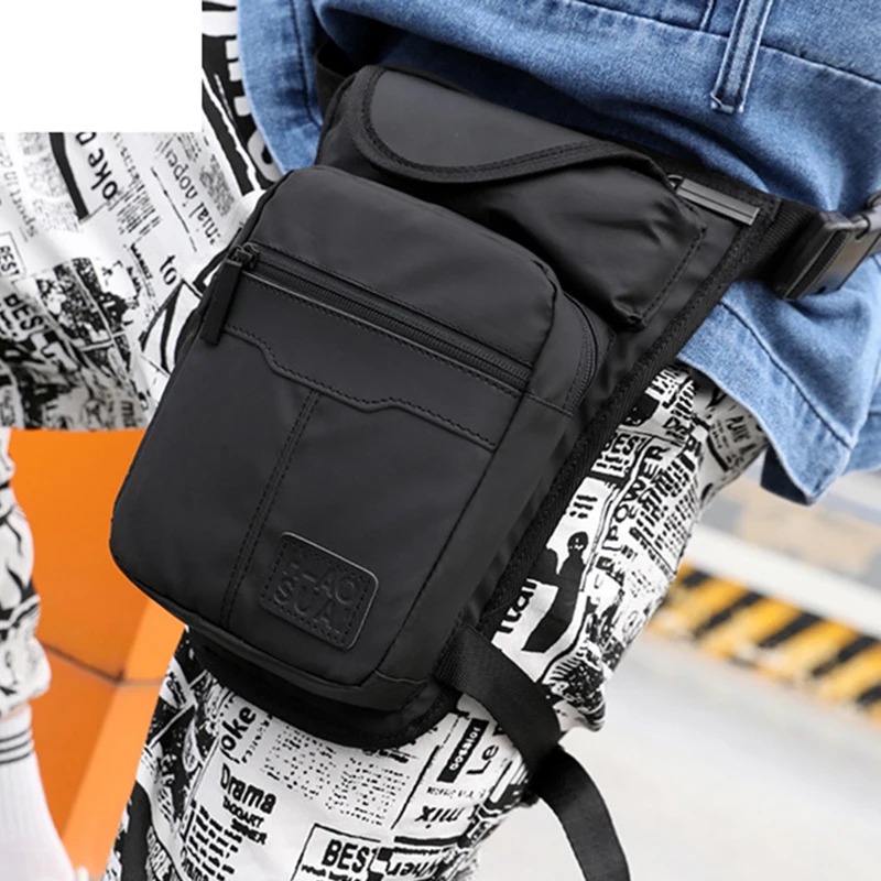 Motorcycle Gear Backpack - High Quality Nylon Men Drop Leg