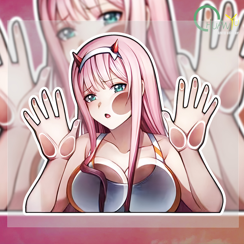 Motorcycle Gear Outfit - Zero Two Windows Car Stickers Graffiti