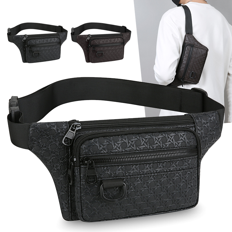 Motorcycle Gear Backpack - Casual Men's Chest Sling Waist Bag