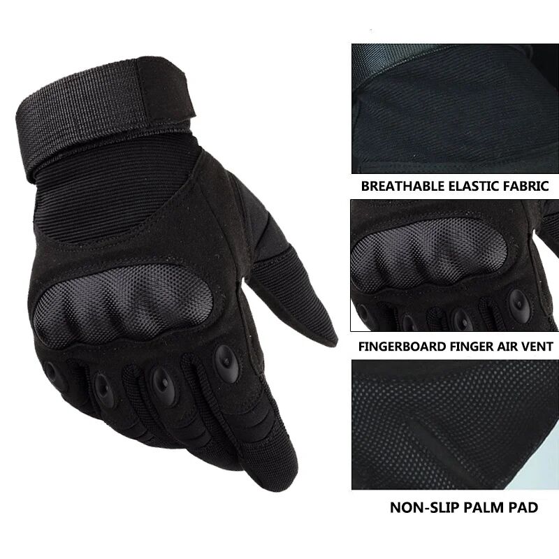 Anti-Skid Full Finger Tactical - огляд і ціна Motorcycle Gear Gloves