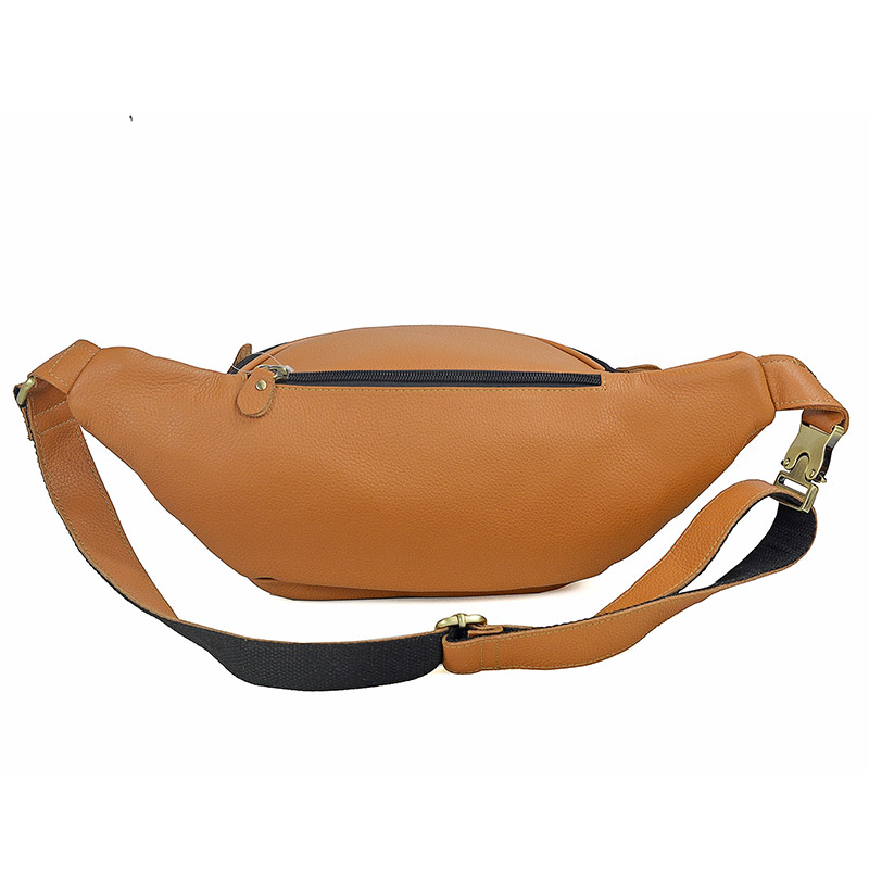 Men Genuine Leather Waist Pack - огляд і ціна Motorcycle Gear Backpack