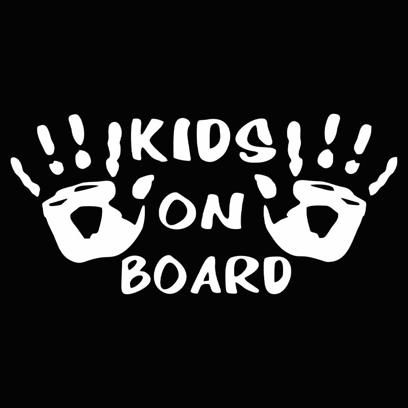 3D Car Sticker KIDS ON BOARD C - огляд і ціна Motorcycle Gear Outfit