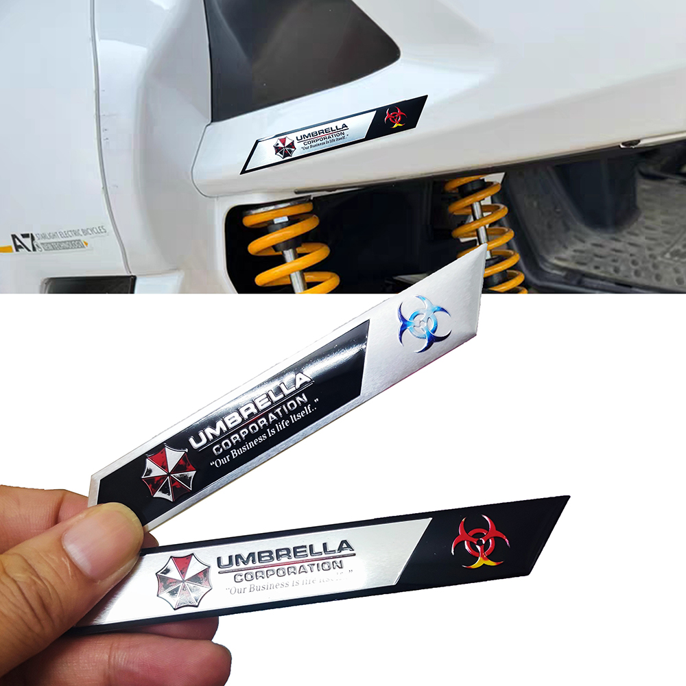 Umbrella 3D Metal Car Stickers - огляд і ціна Motorcycle Gear Outfit