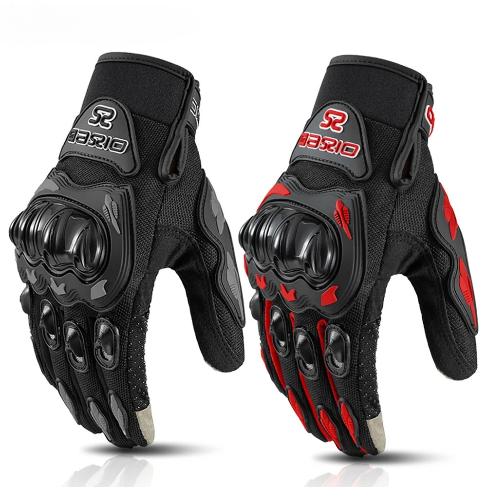 Summer Breathable Full Finger  - огляд і ціна Motorcycle Gear Gloves