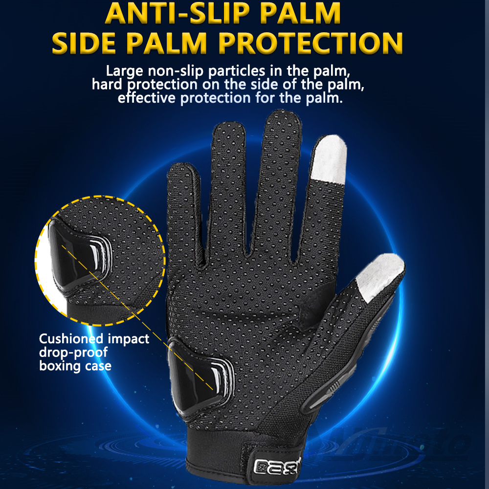 Summer Breathable Full Finger  - огляд і ціна Motorcycle Gear Gloves