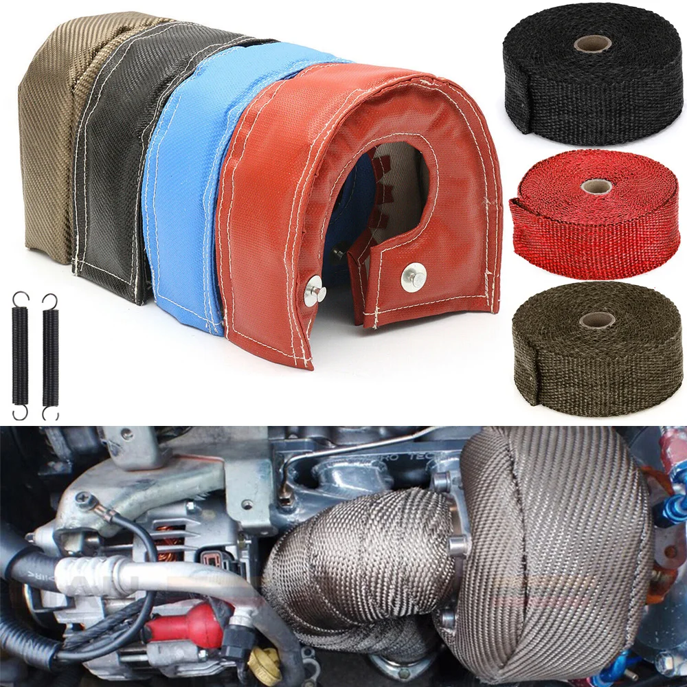 T25 T3 T4 T6 Car Titanium Turb - огляд і ціна Exhaust Wrap Titanium