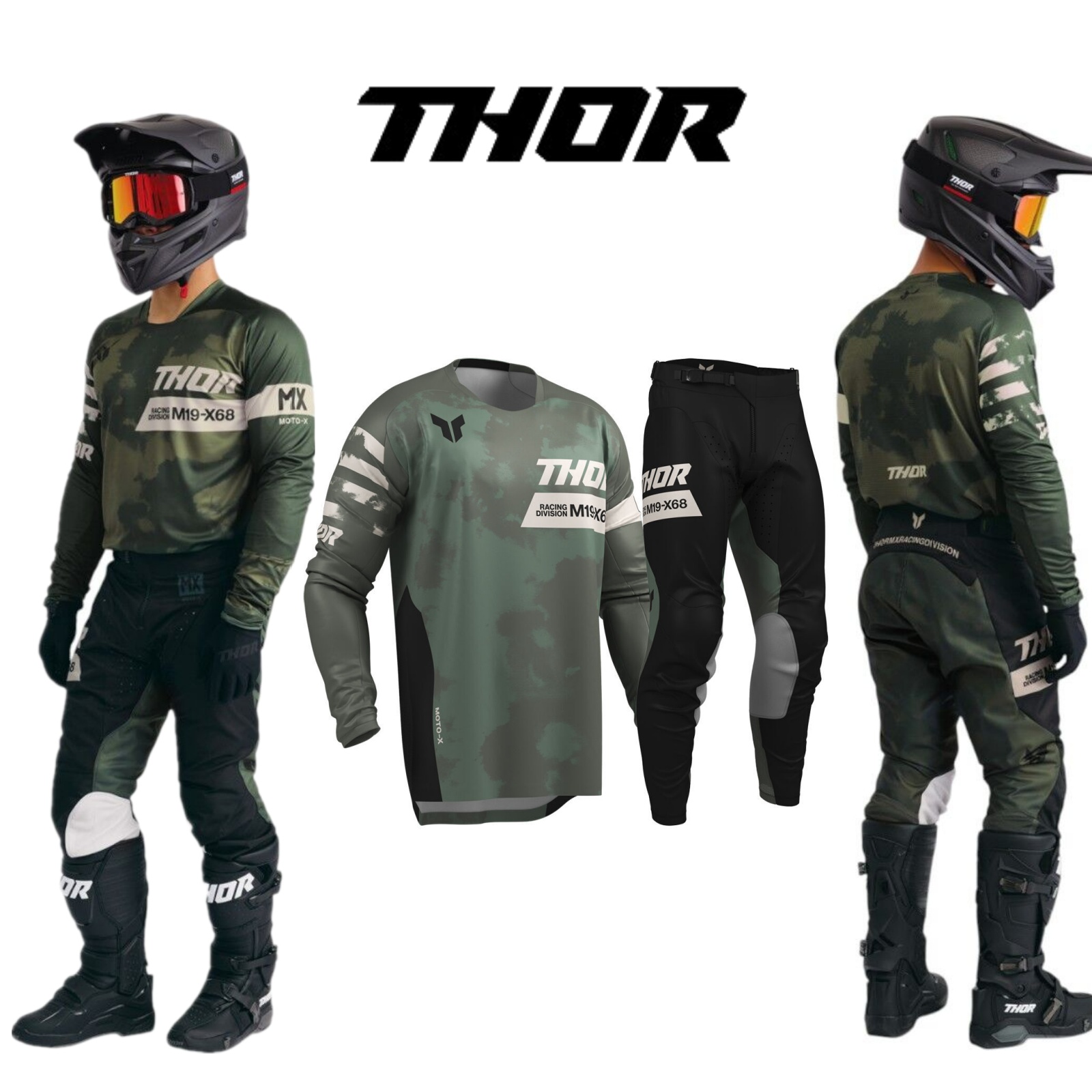 Motocross Gear Set Top Off Roa - огляд і ціна Motorcycle Gear Outfit