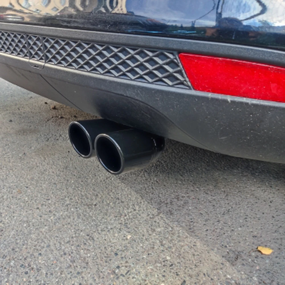 Universal 63mm Car Inlet Doubl - огляд і ціна Exhaust Wrap Titanium