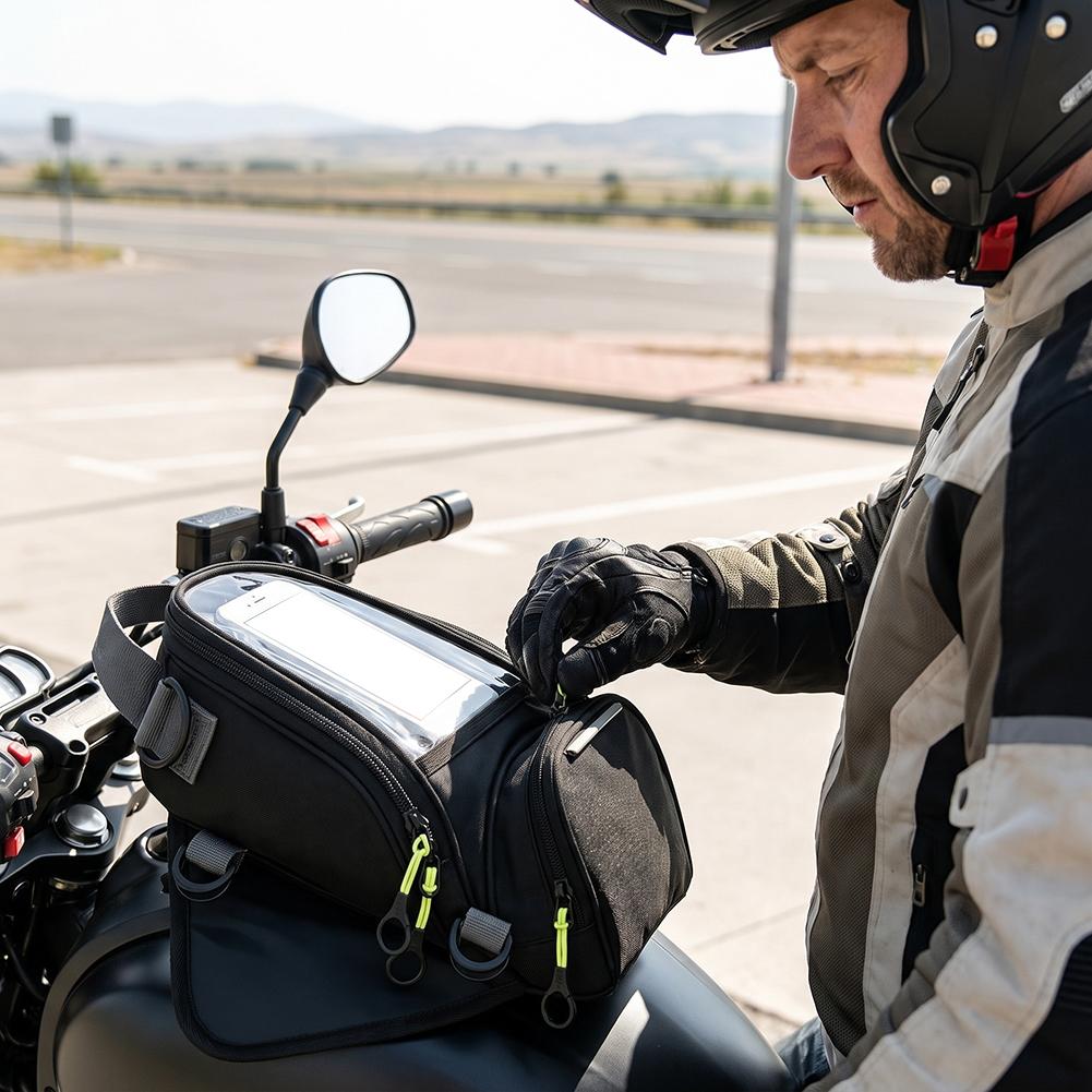 Motorcycle Riding Tank Bag Mag - огляд і ціна Motorcycle Gear Backpack