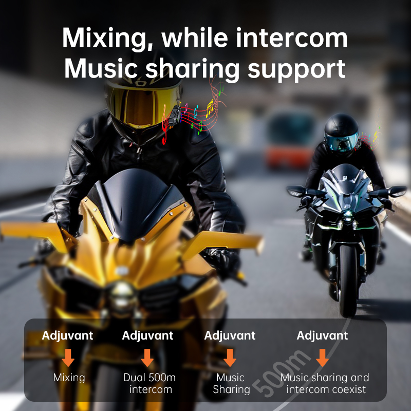 Q68 Max Motorcycle Intercom He - огляд і ціна Intercom Headset Helmet