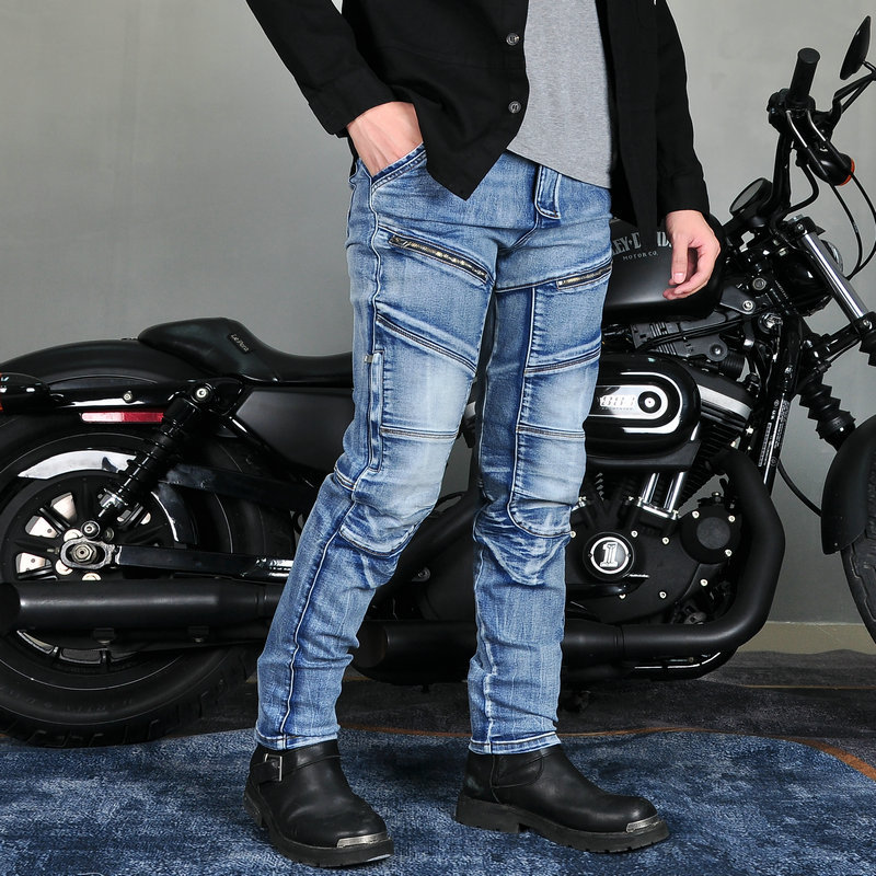 Motorcycle jeans retro drop-pr - огляд і ціна Motorcycle Gear Wash