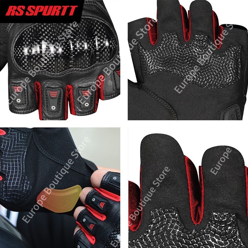 2026 Summer Half Finger Motorc - огляд і ціна Motorcycle Gear Gloves