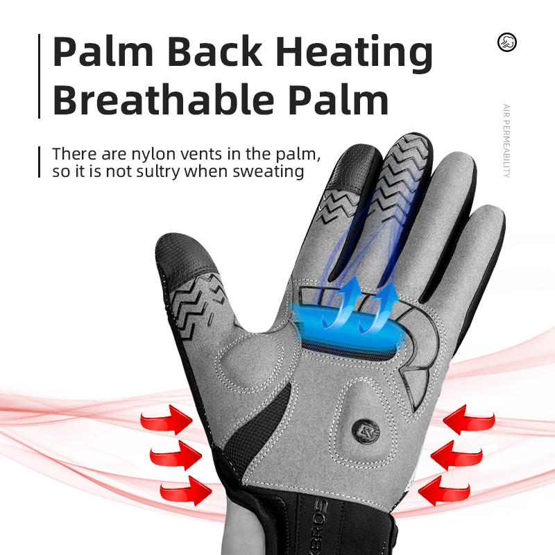 ROCKBROS Heated Winter Glove C - огляд і ціна Motorcycle Gear Gloves