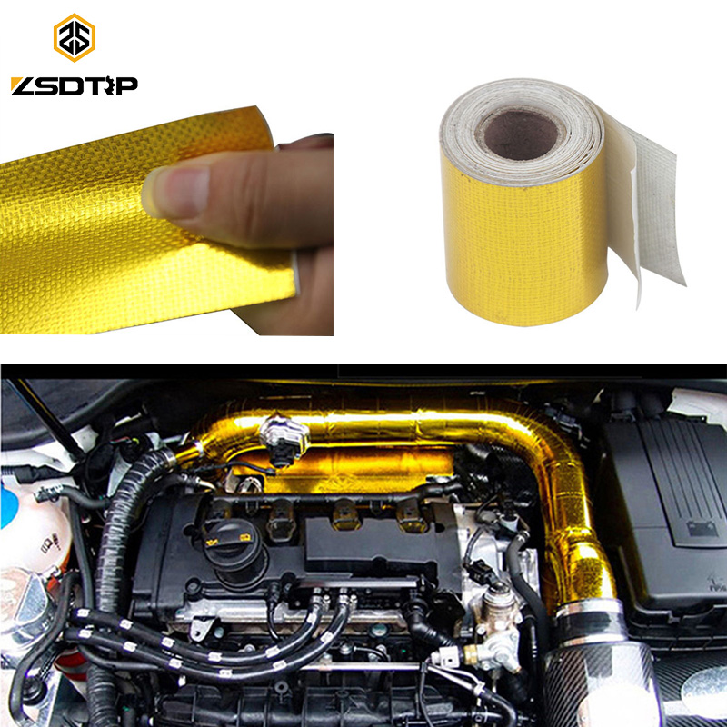 ZSDTRP 5M/10M/15M Exhaust Pipe - огляд і ціна Exhaust Wrap Titanium