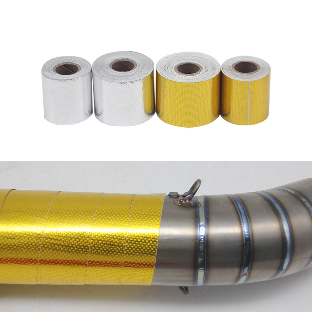 ZSDTRP 5M/10M/15M Exhaust Pipe - огляд і ціна Exhaust Wrap Titanium