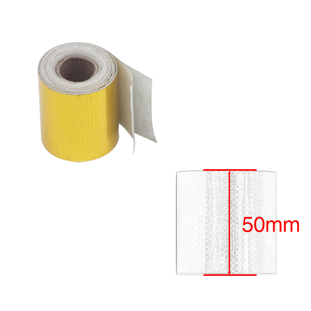 ZSDTRP 5M/10M/15M Exhaust Pipe - огляд і ціна Exhaust Wrap Titanium