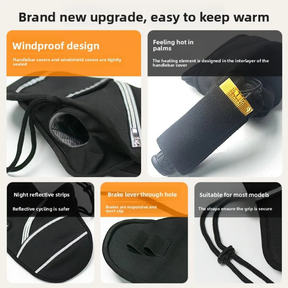 Motorcycle Handlebar Covers Wi - огляд і ціна Motorcycle Gear Gloves