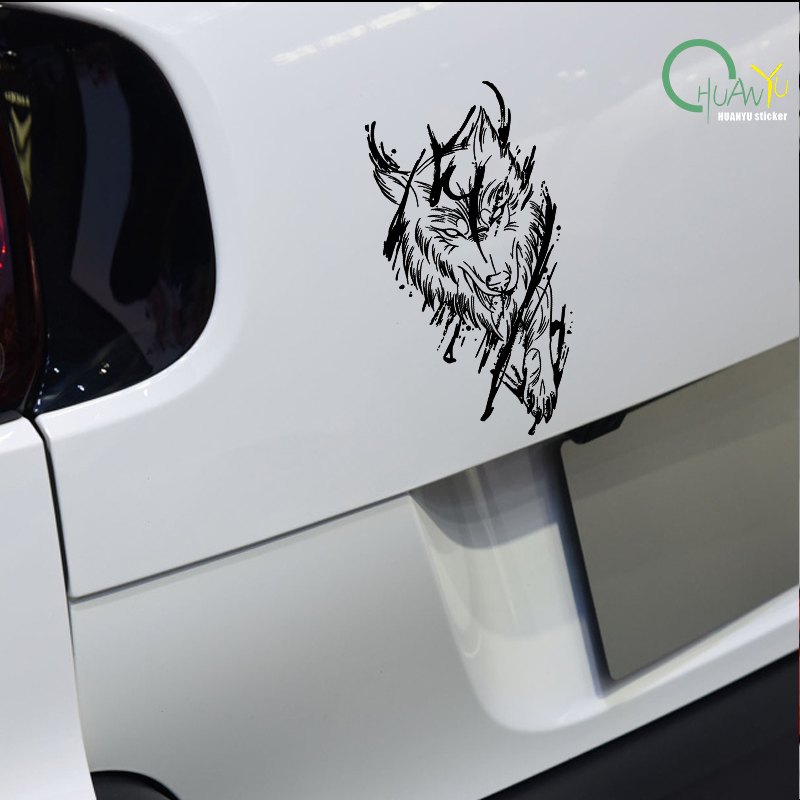 Dark magic wolf car decals car - огляд і ціна Motorcycle Gear Outfit