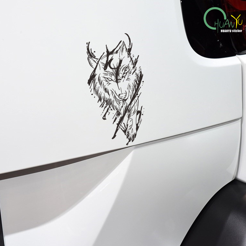 Dark magic wolf car decals car - огляд і ціна Motorcycle Gear Outfit