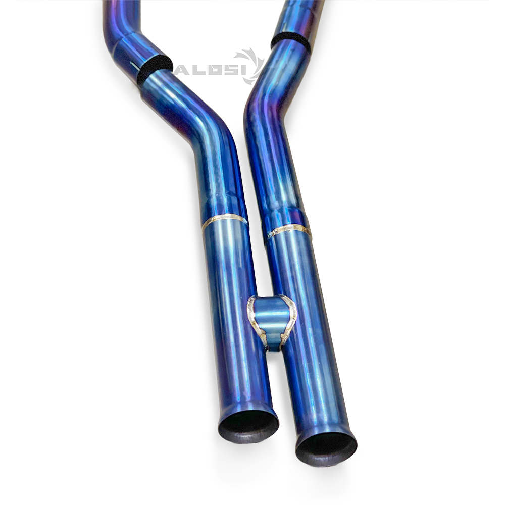 Titanium Valve Controlled Catb - огляд і ціна Exhaust Wrap Titanium