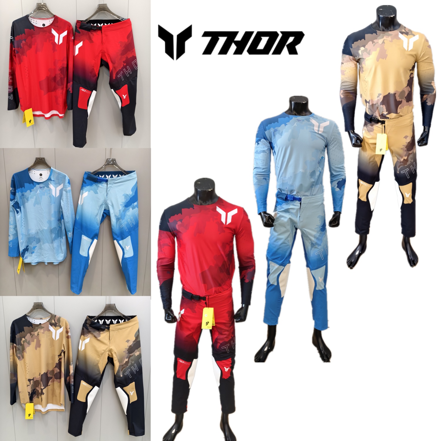 THOR Motocross Gear Set MX Off - огляд і ціна Motorcycle Gear Outfit