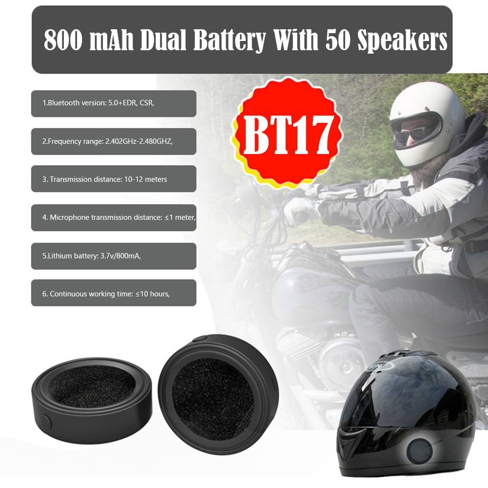 BT17 Handsfree Bluetooth-compa - огляд і ціна Intercom Headset Helmet